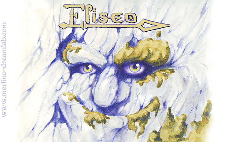 Eliseo e la creatura dal manto blu