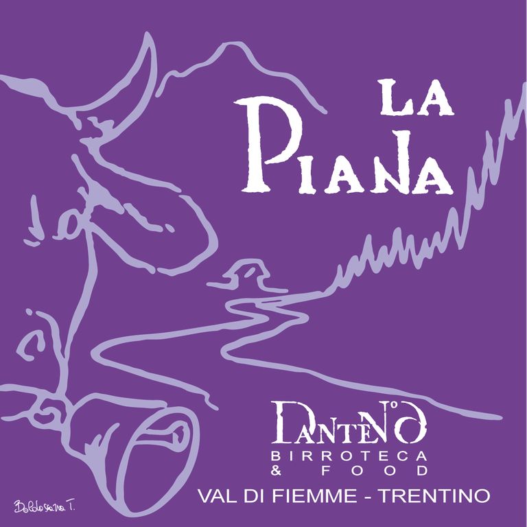 Etichetta frontale Piana
