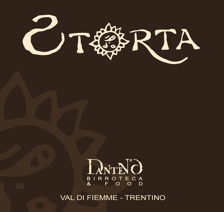 Etichetta frontale Storta